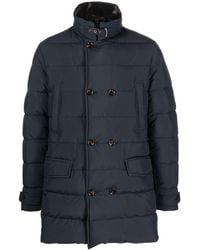Moorer - Double-breasted Padded Coat - Lyst