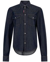 DSquared² - Western Overhemd - Lyst