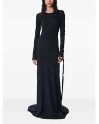 Ann Demeulemeester - Jesse Kleid mit langen Ärmeln - Lyst