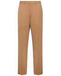Moschino - Pinstriped Tailored Trousers - Lyst