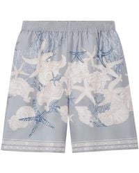 Versace - Holiday Mini Shorts - Lyst
