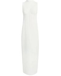 KHAITE - Shoshanna Bustier Dress - Lyst