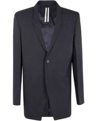 Rick Owens - Single-Breasted Jacket - Lyst