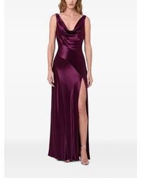 Nicholas - Cowl-Neck Panelled Gown - Lyst