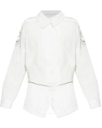 IRO - Wouna Epaulette-Detail Twisted-Waist Jacket - Lyst