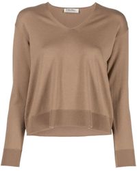 Max Mara - Pullover Mit V-Ausschnitt - Lyst
