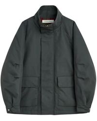 sunflower - High-Neck Flap-Pocket Jacket - Lyst
