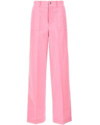Twinset - Wide-Leg Trousers - Lyst