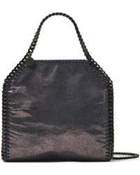 Stella McCartney - Borsa Tote Mini Falabella Metallizzata - Lyst