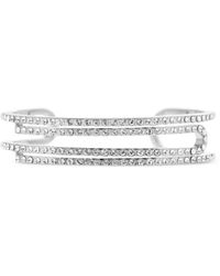 Off-White c/o Virgil Abloh - Crystal-Embellished Cut-Out Bracelet - Lyst