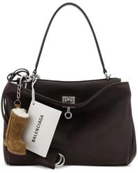 Balenciaga - Small Rodeo Charm-Detail Tote Bag - Lyst