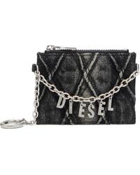 DIESEL - Chain-Detail Card Holder - Lyst