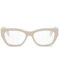 Fendi - Brille Mit Eckigem Gestell - Lyst