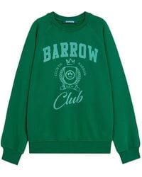 Barrow - Graphic Crew-Neck Sweatshirt - Lyst