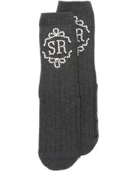 Simone Rocha - Monogram-embellished Cotton Socks - Lyst