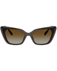 Swarovski - Crystal-Embellished Cat-Eye Sunglasses - Lyst