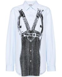 Jean Paul Gaultier - Camisa con estampado Madonna - Lyst