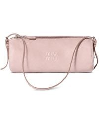 Miu Miu - Nappa-Leather Pouch - Lyst