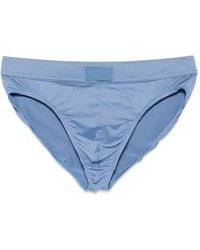 Moschino - Logo-Patch Briefs - Lyst