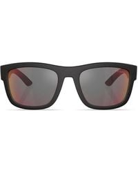 Prada Linea Rossa - Ps 01zs スクエアフレーム サングラス - Lyst