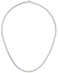 Tom Wood - Snake Chain - Lyst