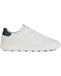 Geox - Spherica Ecub-1 Leather-Upper Sneakers - Lyst