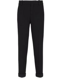 Balmain - Cropped-Hose Mit Tapered-Bein - Lyst
