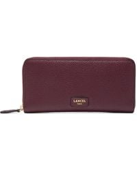 Lancel - Ninon Grained Leather Wallet - Lyst