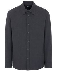 A.P.C. - Malaury Overshirt - Lyst