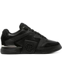 Philipp Plein - Phantom Street Leather Sneakers - Lyst