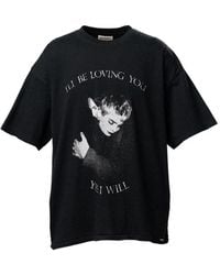 KAMIYA - Graphic-Print T-Shirt - Lyst
