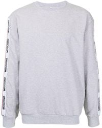Moschino - Logo Tape Sweatshirt - Lyst