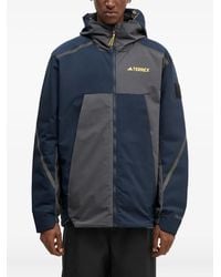 adidas - X National Geographic Kapuzenjacke in Colour-Block-Optik - Lyst