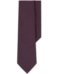 BOGGI - Tie Jacquard Micro Polka Dot-Pattern Silk - Lyst