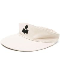 Isabel Marant - Tyry Logo Cotton Visor Hat - Lyst