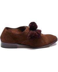 Suicoke - Pompom-Embellished Loafers - Lyst