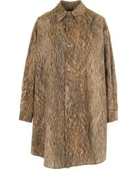 MM6 by Maison Margiela - Buttoned Shirt Dress - Lyst