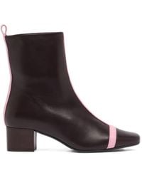 CAREL PARIS - Bottines Audrey En Cuir - Lyst