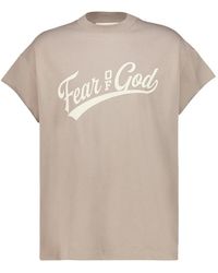 Fear Of God - Essentials Logo-Print T-Shirt - Lyst