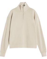 Maison Kitsuné - Felpa Con Ricamo Profile Fox - Lyst
