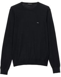Prada - Superfine Wool Crew-Neck Sweater - Lyst