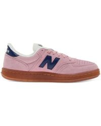 New Balance - T500 Suede Sneakers - Lyst