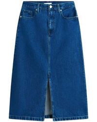 Tommy Hilfiger - Emi Midi Skirt - Lyst