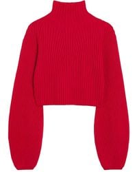 Sportmax - Marmo Geribbelde Coltrui - Lyst