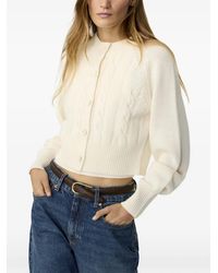 Toccin - Rita Cable-Knit Rita Cardigan - Lyst