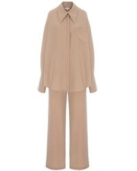 CuAnna - Margie Suit Wide-Leg Jumpsuit - Lyst