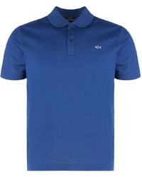 Paul & Shark - Cotton Polo Shirt - Lyst
