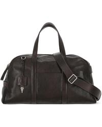 Orciani - Medium Off Duty Lagoon Leather Holdall - Lyst