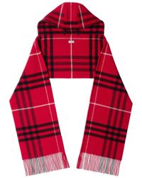 Burberry - Vintage-check Hooded Scarf - Lyst