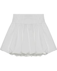 Jonathan Simkhai - Pippa Bubble-Hem Mini Skirt - Lyst